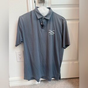 Men's Gray Polo Shirt